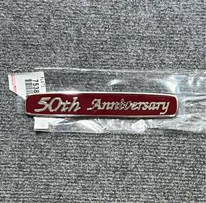 トヨタ　純正品　ランクル　50周年記念エンブレム