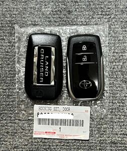  Toyota оригинальный товар Land Cruiser 300 "умный" ключ передатчик housing комплект 2 кнопка основа нет 