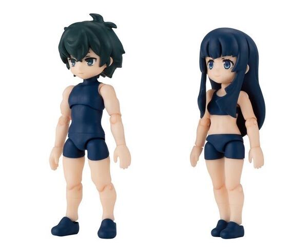 【送料無料】ガシャポンクエスト ~ブルーフォレストギルド~ 冒険者2-A & 冒険者2-B オンライン限定版素体 計2点セット