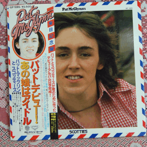 LP●パット・デビュー！/あの娘はアイドル　Pat McGlynn's/GP 1085　来日記念盤