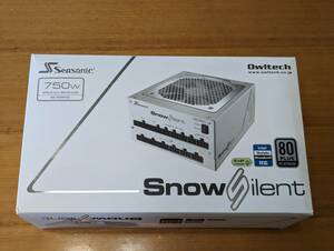 【送料無料】Seasonic SnowSilent SS-750XP2S White PSU 80Plus Platinum