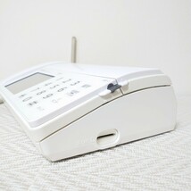 【見てから印刷】Panasonic パナソニック　FAX　KX-PD702（ホワイト）取扱説明書・中古インクリボン装填済・電話線ケーブル　親機のみ_画像6