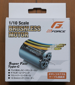 G-FORCE（ジーフォース）ブラシレスモーター Super Fast Type-C（スーパーファースト）8.5T（進角固定式）G0082 未使用品