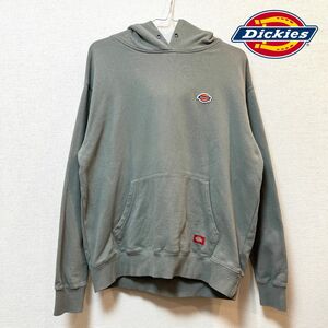 Dickies(ディッキーズ) ブランドロゴPVCワッペン スウェットパーカー トップス トレーナー ジャージ パーカー 長袖