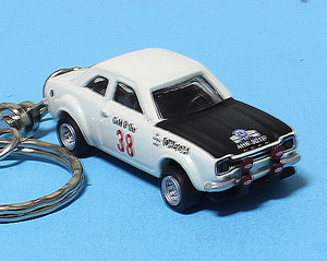 ★☆FORD Escort MKⅠ☆フォード エスコート マーク１☆1968☆1000 湖 ラリー☆1000 Lakes☆ミニカー☆キーホルダー・アクセサリー☆★