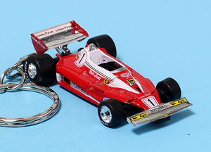 ★☆FERRARI☆フェラーリ 312 T2☆1976☆F1☆ミニカー☆キーホルダー・アクセサリー☆ニキラウダ☆★