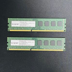 009 SUNEAST製 デスクトップ用メモリ16GB（8GB×2枚）PC3-12800U 
