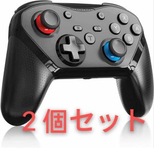 ジャック品　２個セット　「1200 mAh」 Switch コントローラー 無線 スイッチコントローラー