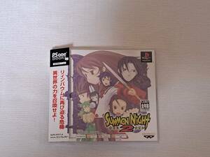 PS サモンナイト2 帯有 バンプレスト PSone Books