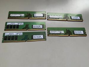 メモリ 5個セット計40GB 8GB 1Rx8 PC4-2666V 動作品 