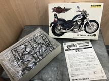 [T2637]未組立　プラモデル　HONDA STEED 400 アオシマ　AOSHIMA NAKED BIKE 1/12th SCALE NAKED BIKE SERIES ネイキッドバイクシリーズ_画像1