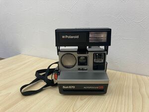「H7581」Polaroid ポラロイド Sun 670 AUTO FOCUS QS ポラロイドカメラ 動作未確認