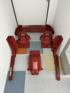  Honda S2000 red interior parts 13 point set ( lack of equipped )