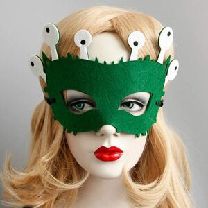  mask mask one side maks.. thing felt cloth green green an educational institution festival child adult 