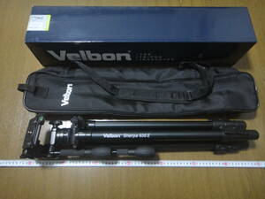 Velbon 三脚 Sherpa 635II クイックシュー雲台 PHD-65Q バッグ付き