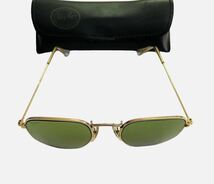 美品!! 希少!! B&L RAY-BAN レイバン ヘキサゴン G15 ボシュロム ビンテージ USA製 MADE IN USA_画像4