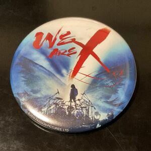 映画 「WE ARE X」缶バッジ X JAPAN YOSHIKI