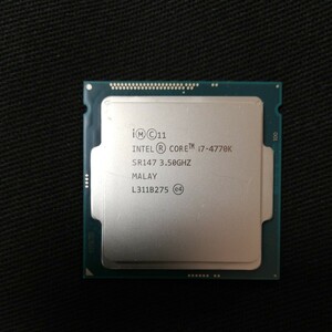 インテルCore i7 4770k付属品なし