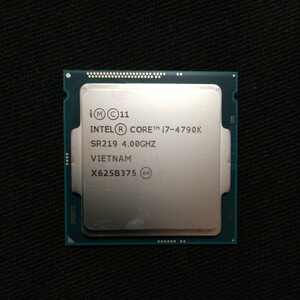 インテルCore i7 4790k付属品なし