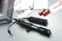 実物 新品 特価品 Surefire M600V IR仕様 純正デゥアルスイッチ付属 M603V-BK (Trijicon Leupold PEQ PVS PSQ ATPIAL ptw LA5 peq15 wilcox_画像1