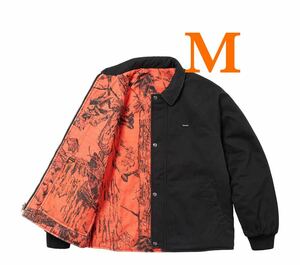 【M】Supreme RealTree Reversible Quilted Work Jacket Black