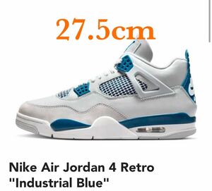 【27.5cm】Nike Air Jordan 4 Retro Industrial Blue FV5029-141 