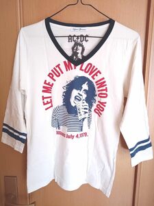 【おまけ付き!】ヒステリックグラマー ACDC 七分袖Tシャツ