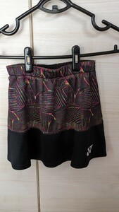  Yonex YONEXbe leak -ru black skirt S size 