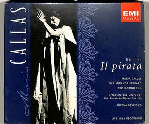 T00005173/〇CD2枚組/マリア・カラス「Bellini / Il Pirata」