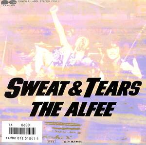 C00201227/EP/アルフィー「SWEAT&TEARS/風よ教えて(1986年:7A-0600)」