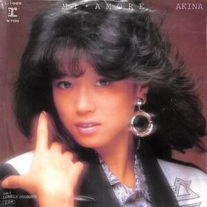 C00201914/EP/中森明菜「ミ・アモーレ Mi Amore / Lonely Journey (1985年・L-1668・松岡直也・EPO作曲)」