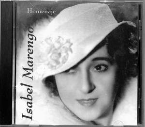 D00161104/CD/Isabel Marengo「Homemaje」