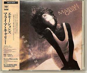 D00161518/CD/マライア・キャリー(MARIAH CAREY)「Emotions (1991年・SRCS-5630・R&B・ニュージャックスウィング)」