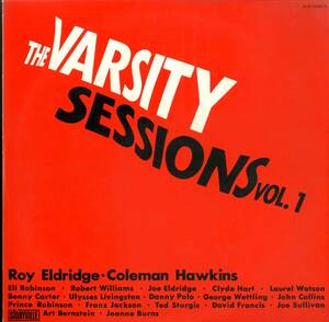 A00529546/LP/ロイ・エルドリッジ / コールマン・ホーキンス etc「The Varsity Sessions Vol.1 (1975年・ULS-1590-R・スウィングJAZZ)」
