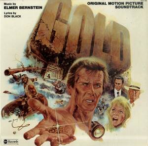 A00581429/LP/エルマー・バーンスタイン「Gold (Original Motion Picture Soundtrack) ゴールド (ABCD-855・サントラ)」