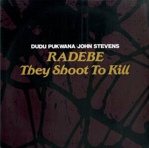 A00529755/LP/Dudu Pukwana/John Stevens「Radebe - They Shoot To Kill」
