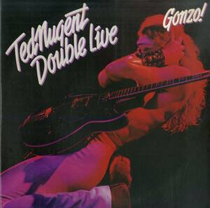 A00589202/LP2枚組/テッド・ニュージェント (TED NUGENT)「Double Live Gonzo! 絶叫のライブ・ゴンゾー (1978年・40AP-872～3・ハードロ