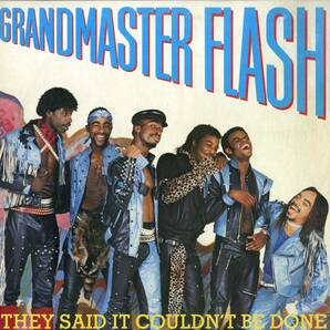 A00593307/LP/グランドマスター・フラッシュ「They Said It Couldnt Be Done (1985年・P-13095・ヒップホップ・HIPHOP)」の画像1