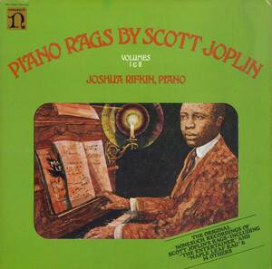 A00593554/LP2枚組/ジョシュア・リフキン「Piano Rags By Scott Joplin: Volumes I & II」
