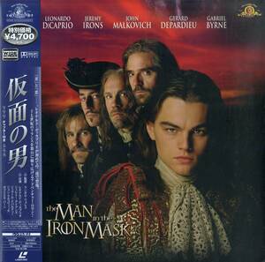 B00182755/LD2枚組/レオナルド・ディカプリオ「仮面の男 The Man In The Iron Mask 1998 (Widescreen) (1999年・PILF-2700)」