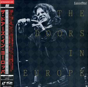 B00183067/LD/ザ・ドアーズ「The Doors In Europe 1968 (1991年・SM045-3319・サイケデリックロック・ブルースロック)」