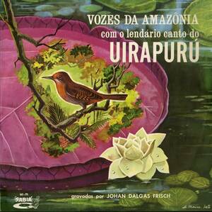 A00593290/LP/鳥類学者 ヨハン・ダルガス・フリッシュ(録音)「Vozes Da Amazonia Com O Lendario Canto Do Uirapuru (SCLP-10-525・野鳥