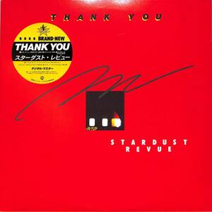 A00592298/LP/スターダスト・レビュー「Thank You (1985年：L-12562)」