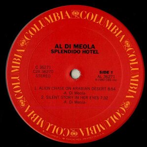 A00593276/LP2枚組/アル・ディ・メオラ(AL DI MEOLA)「Splendido Hotel (1980年・C2X-36270・ジャズロック・フュージョン)」の画像3