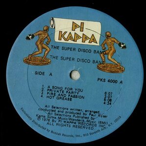 A00581148/LP/ザ・スーパー・ディスコ・バンド (ポール・カイザー)「The Super Disco Band (1976年・PKS-4000・ディスコ・DISCO)」の画像3