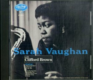 D00160116/CD/サラ・ヴォーン「Sarah Vaughan With Clifford Brown」