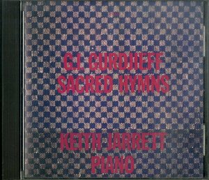 D00161179/CD/G. I. Gurdjieff/Keith Jarrett「Sacred Hymns」