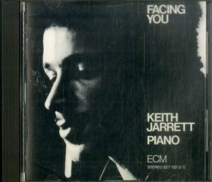 D00161181/CD/キース・ジャレット「Facing You (ECM-1017・コンテンポラリーJAZZ・フリージャズ・モードジャズ・MODAL)」