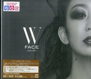 D00161283/CD/倖田來未「W FACE -outside-(初回盤)」