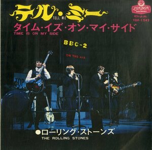 C00193612/EP/ローリング・ストーンズ「Tell Me / Time Is On My Side (1968年・TOP-1242)」